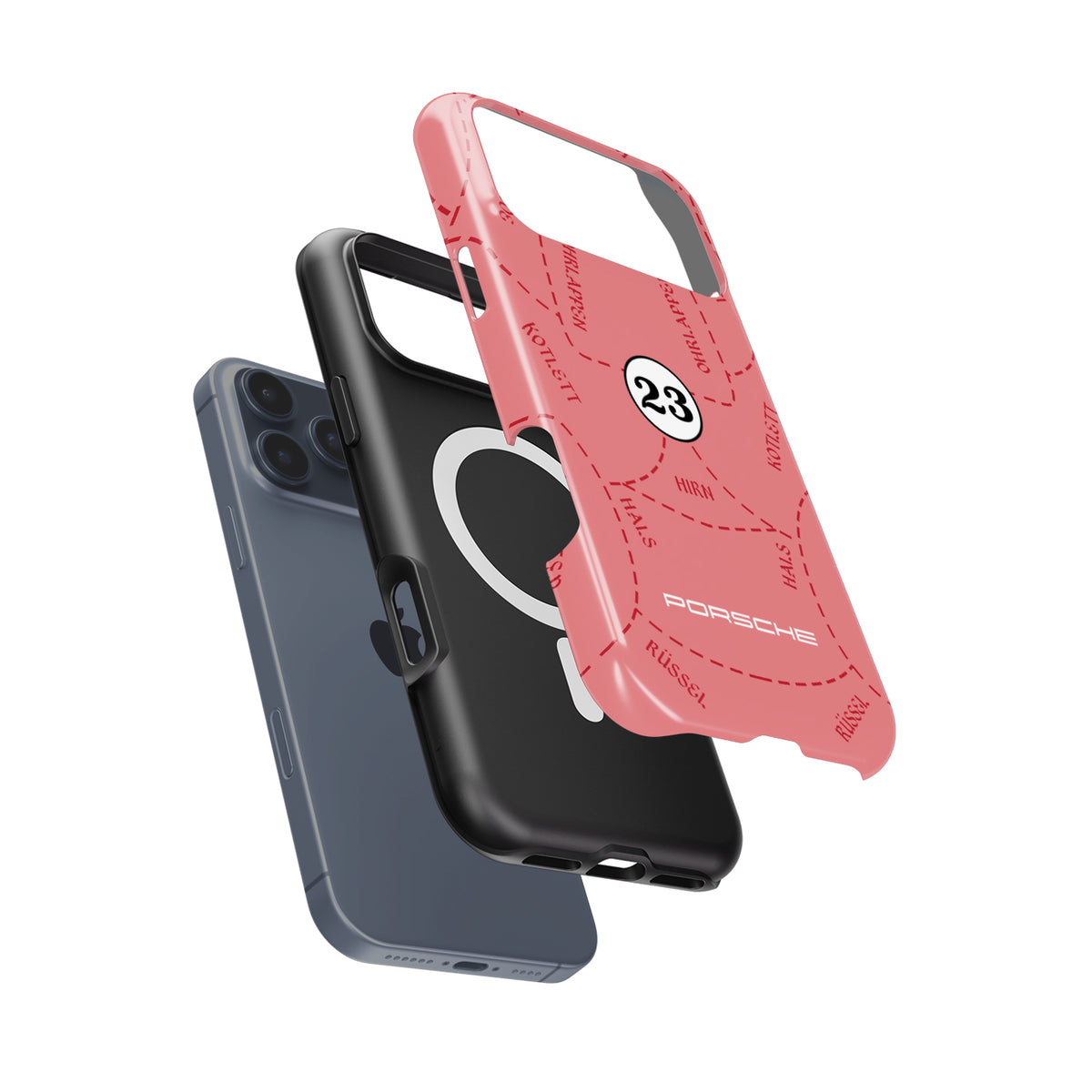 Porsche 911 RSR Pink Pig Phone Case: Iconic Motorsport Style
