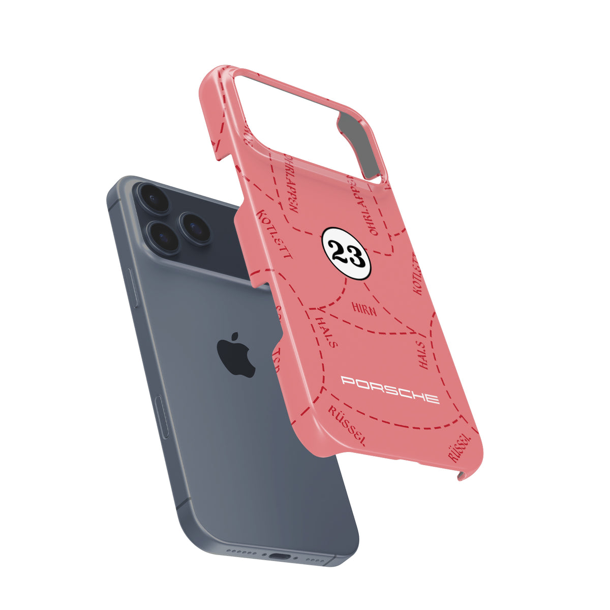 Porsche 911 RSR Pink Pig Phone Case: Iconic Motorsport Style
