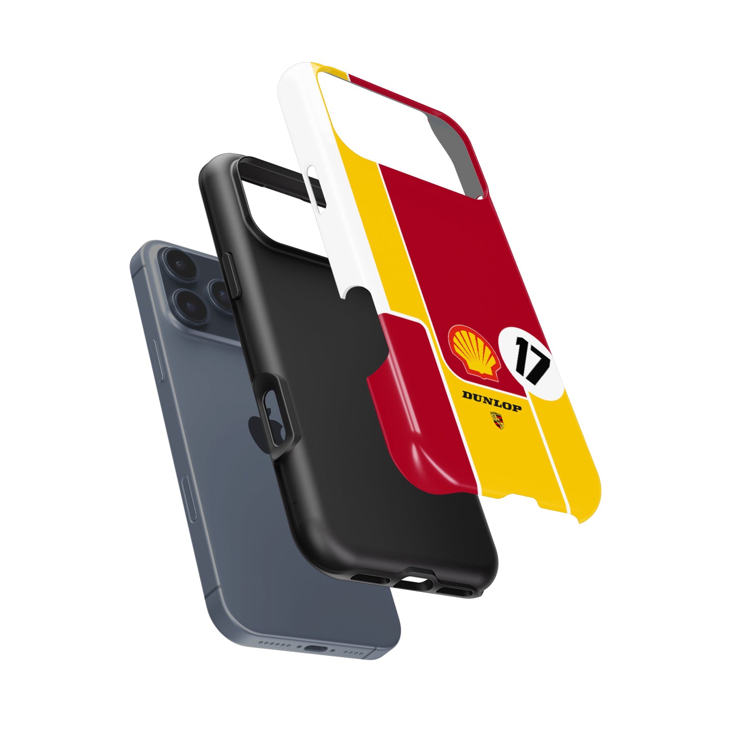 Porsche 962C 1988 Le Mans #17 Phone Case: Racing Heritage in Your Hand