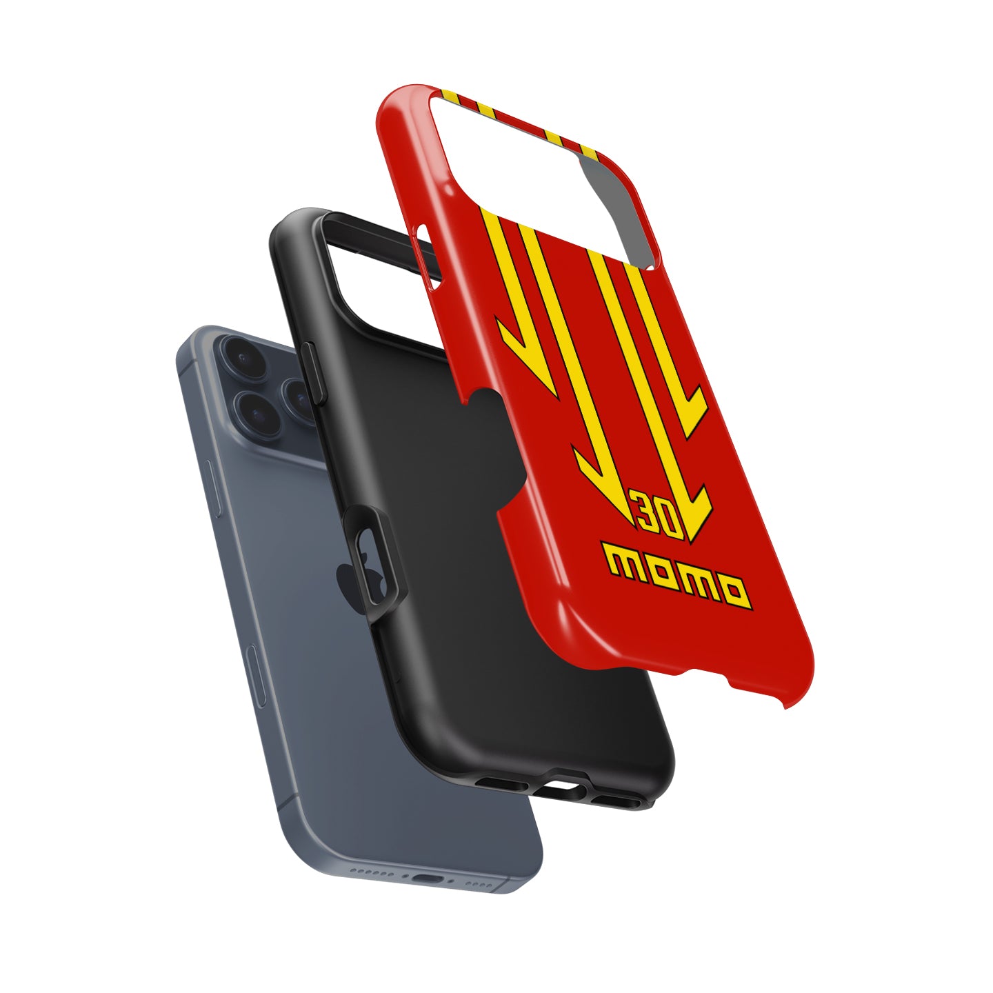 Porsche 962 Momo N°30 Daytona 1990 Livery - Apple iPhone Case