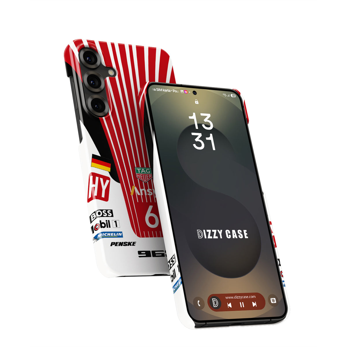 Porsche 963 LMDh No.6 Phone Case: Bold Racing Style & Protection