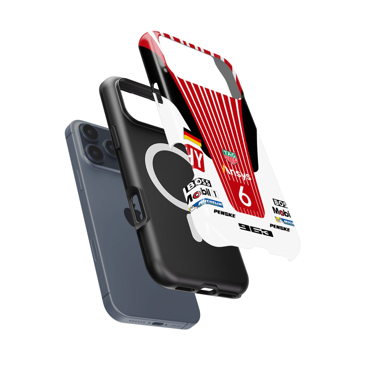 Porsche 963 LMDh No.6 Livery Phone Case: Bold Design, Ultimate Protection