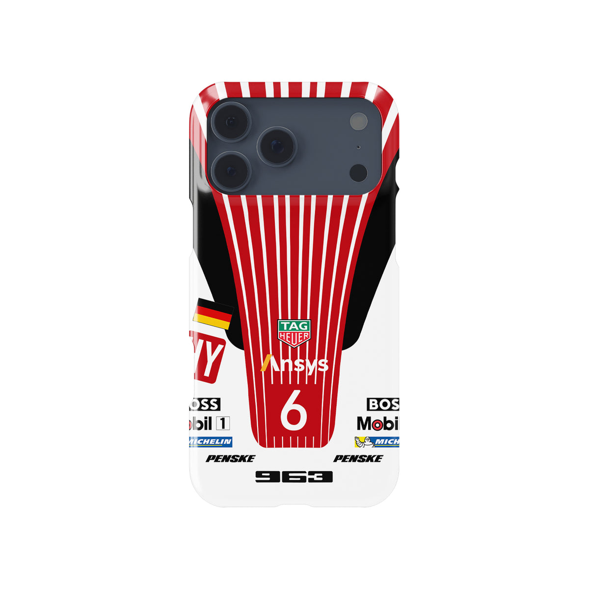Porsche 963 LMDh No.6 Livery Phone Case: Bold Design, Ultimate Protection