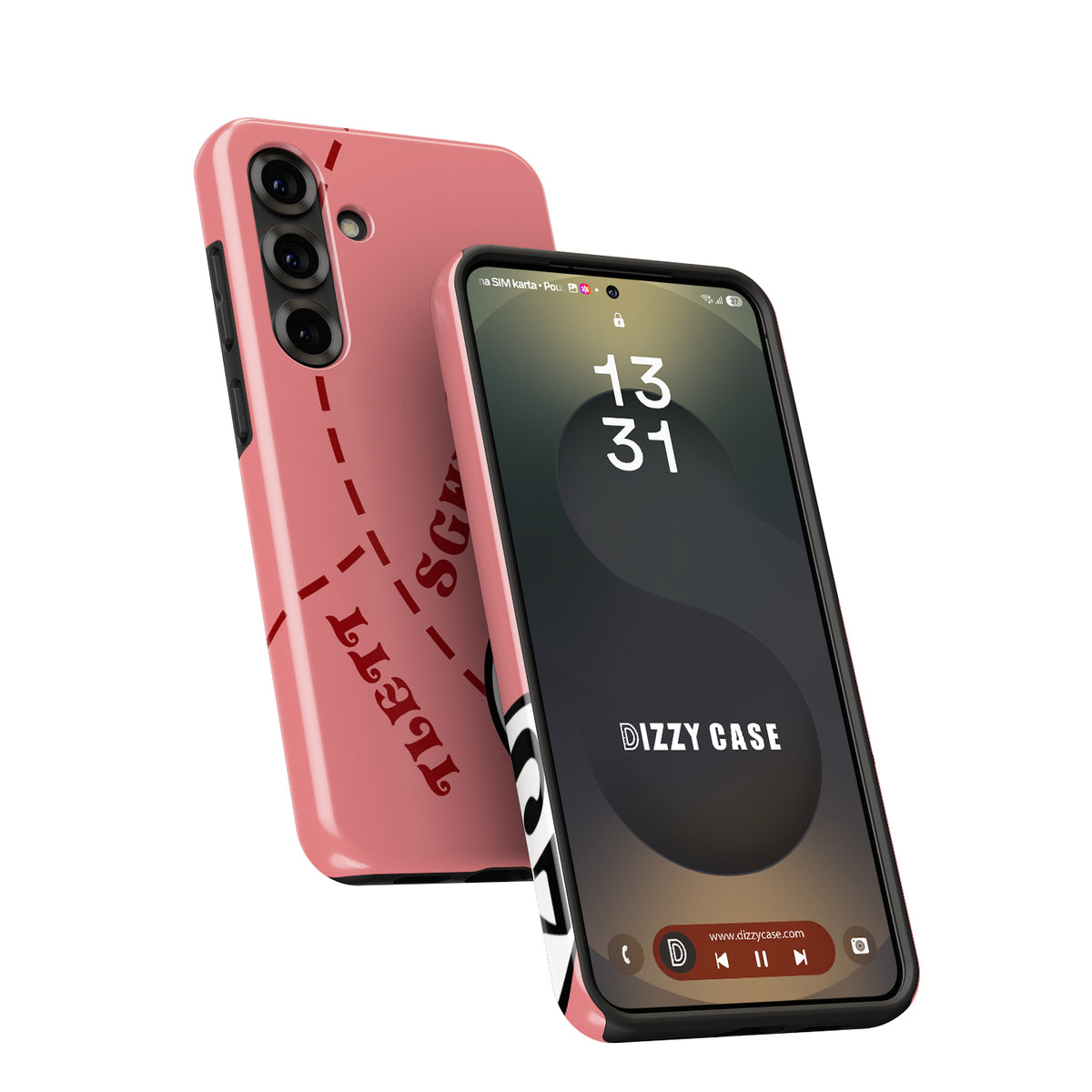 Porsche Pink Pig Samsung Case – Bold Racing Design for Galaxy