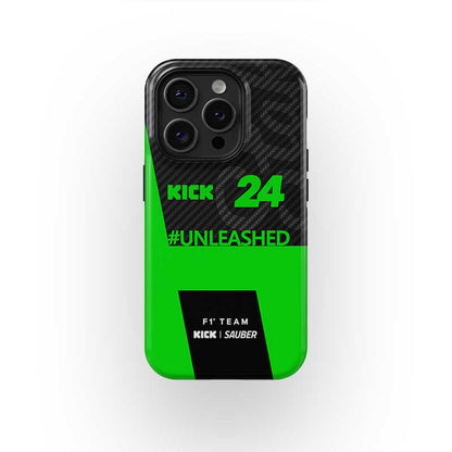 Protect Your Phone in Style with the Sauber C44 Livery Zhou Guanyu Case