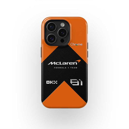 Funda para iPhone con diseño McLaren MCL38 2024 - Edición Oscar Piastri