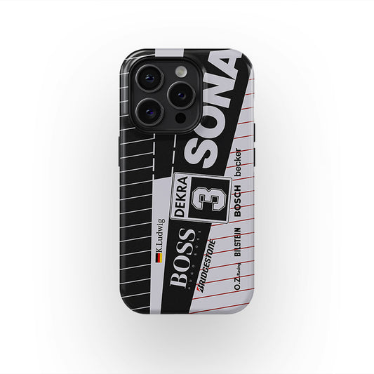 Racing Legend DTM Mercedes-Benz 190E 2.5-16 Evo II Livery Phone Case by DIZZY