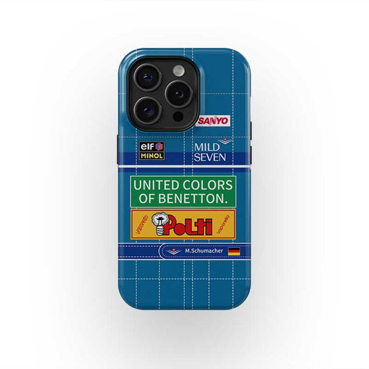 Michael Schumacher 1994 Benetton World Champion Phone Case