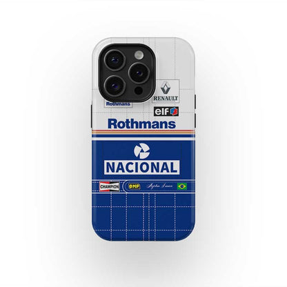 Ayrton Senna 1994 Overall Phone Case – Tough & Iconic