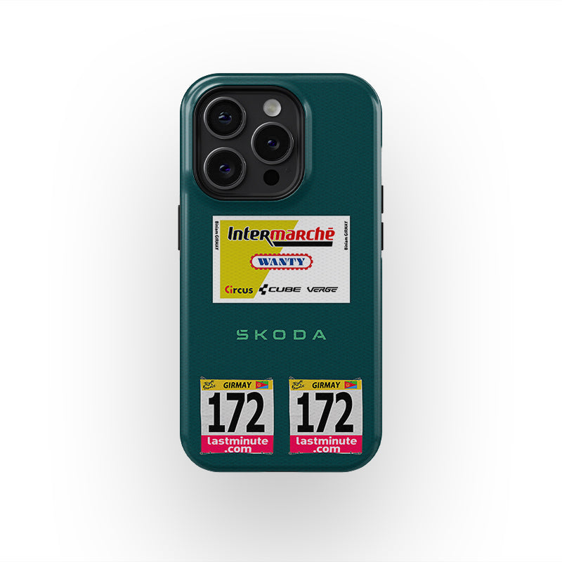 Funda para teléfono Biniam Girmay Green Jersey Sprint Leader de DIZZY