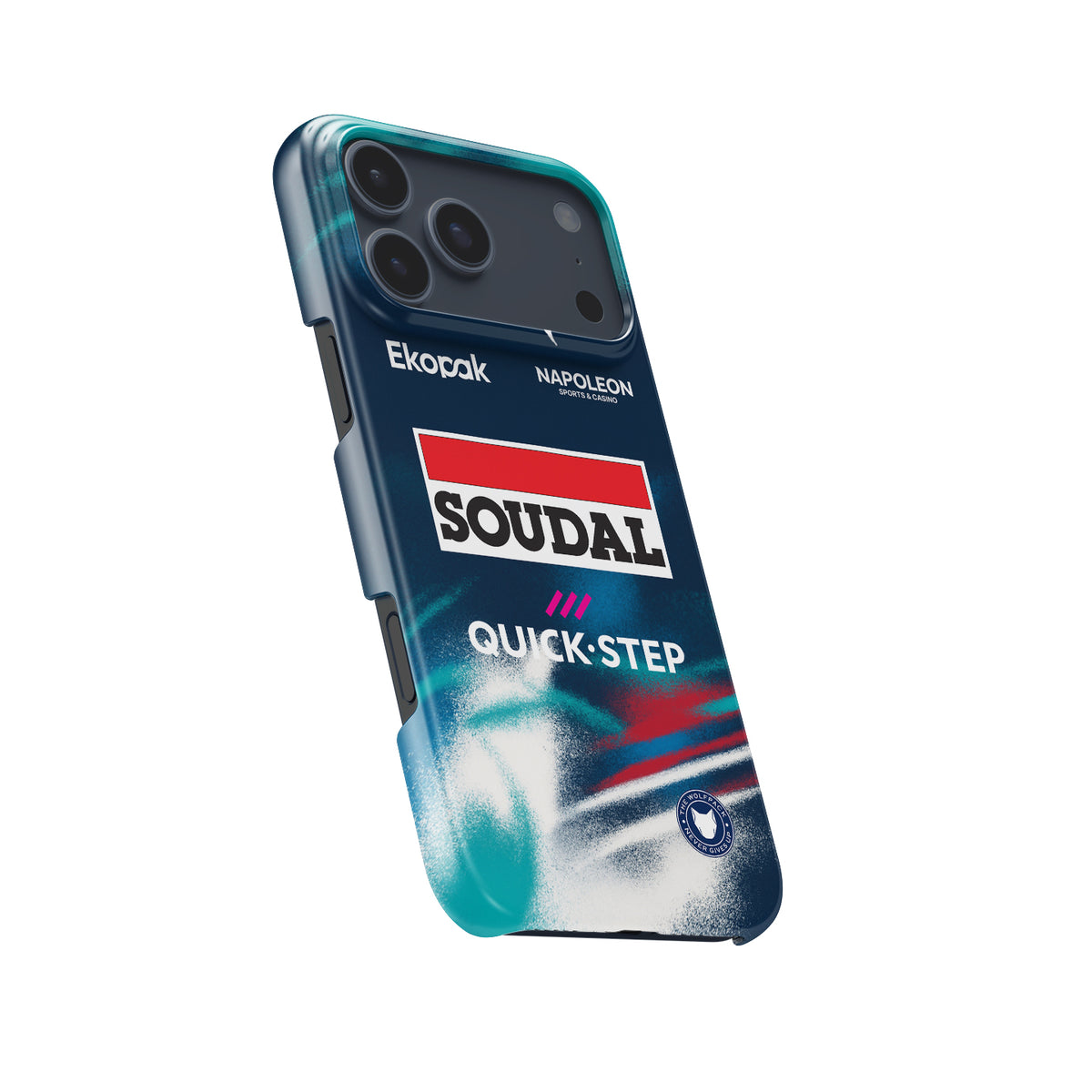 Quick-Step 2025 Jersey Phone Case – Ride with the Wolfpack Identity