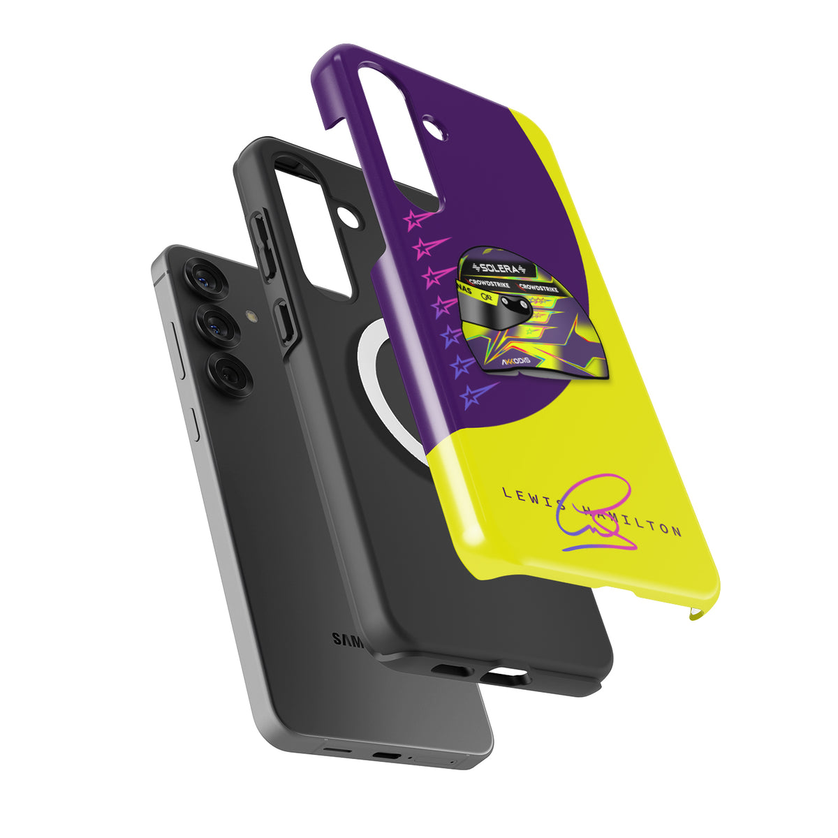 Racing Tribute: 2024 Hamilton Helmet Case – Samsung