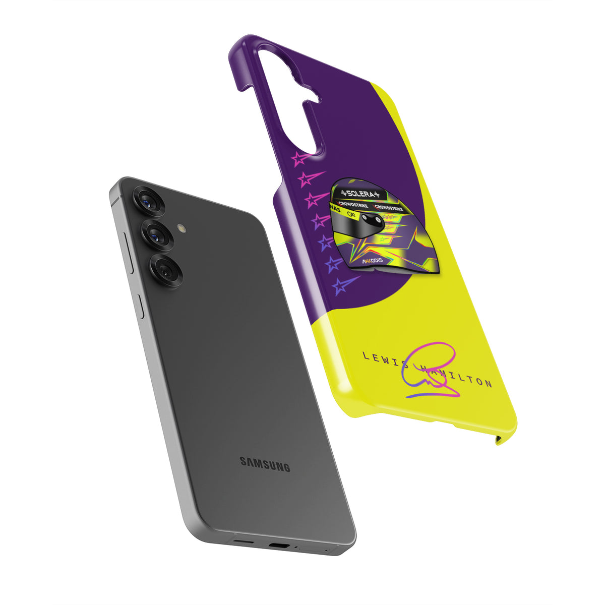 Racing Tribute: 2024 Hamilton Helmet Case – Samsung