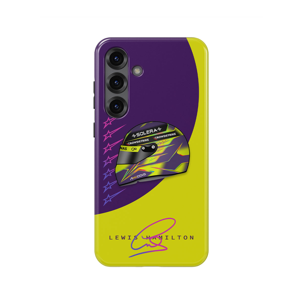 Racing Tribute: 2024 Hamilton Helmet Case – Samsung