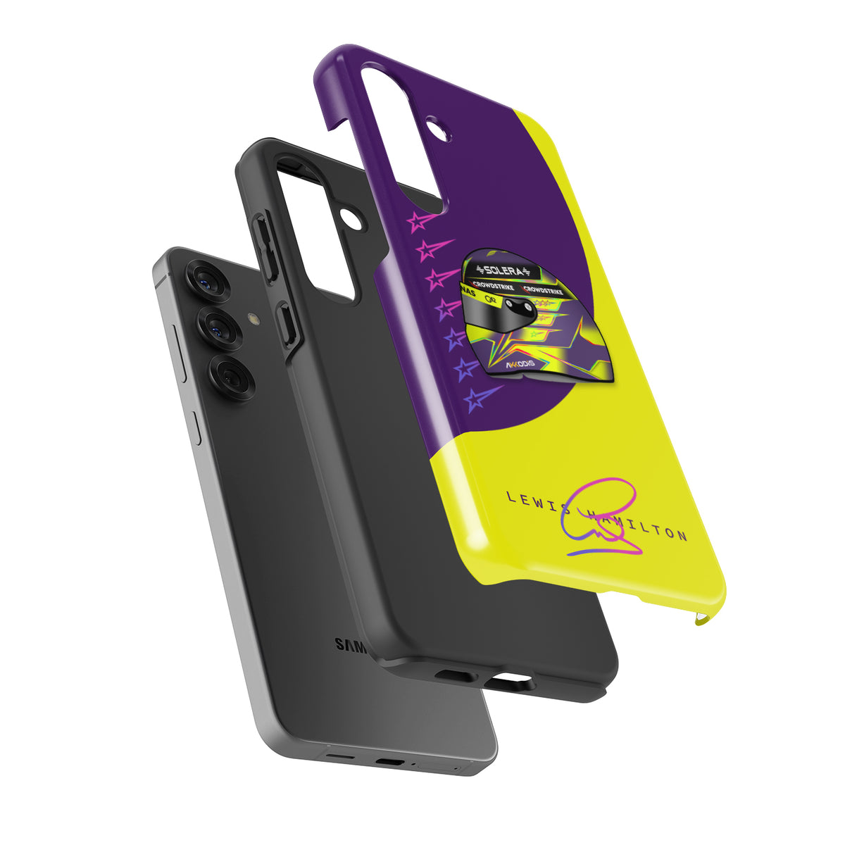 Racing Tribute: 2024 Hamilton Helmet Case – Samsung