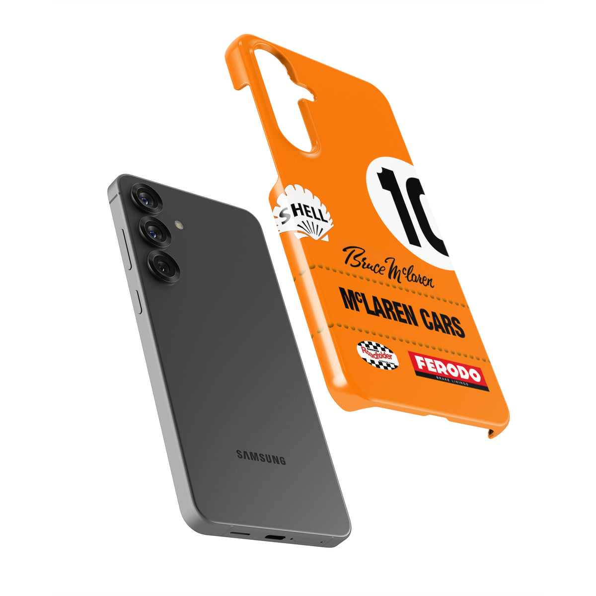 Bruce McLaren M7C Case - Slim & Tough for Samsung