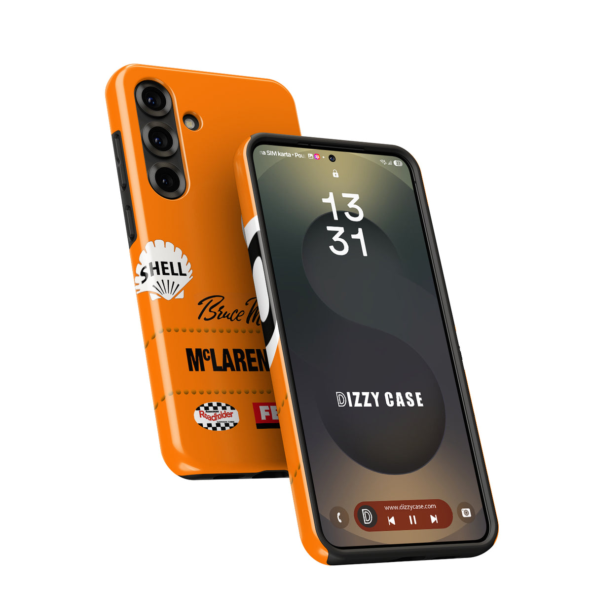 Bruce McLaren M7C Case - Slim & Tough for Samsung
