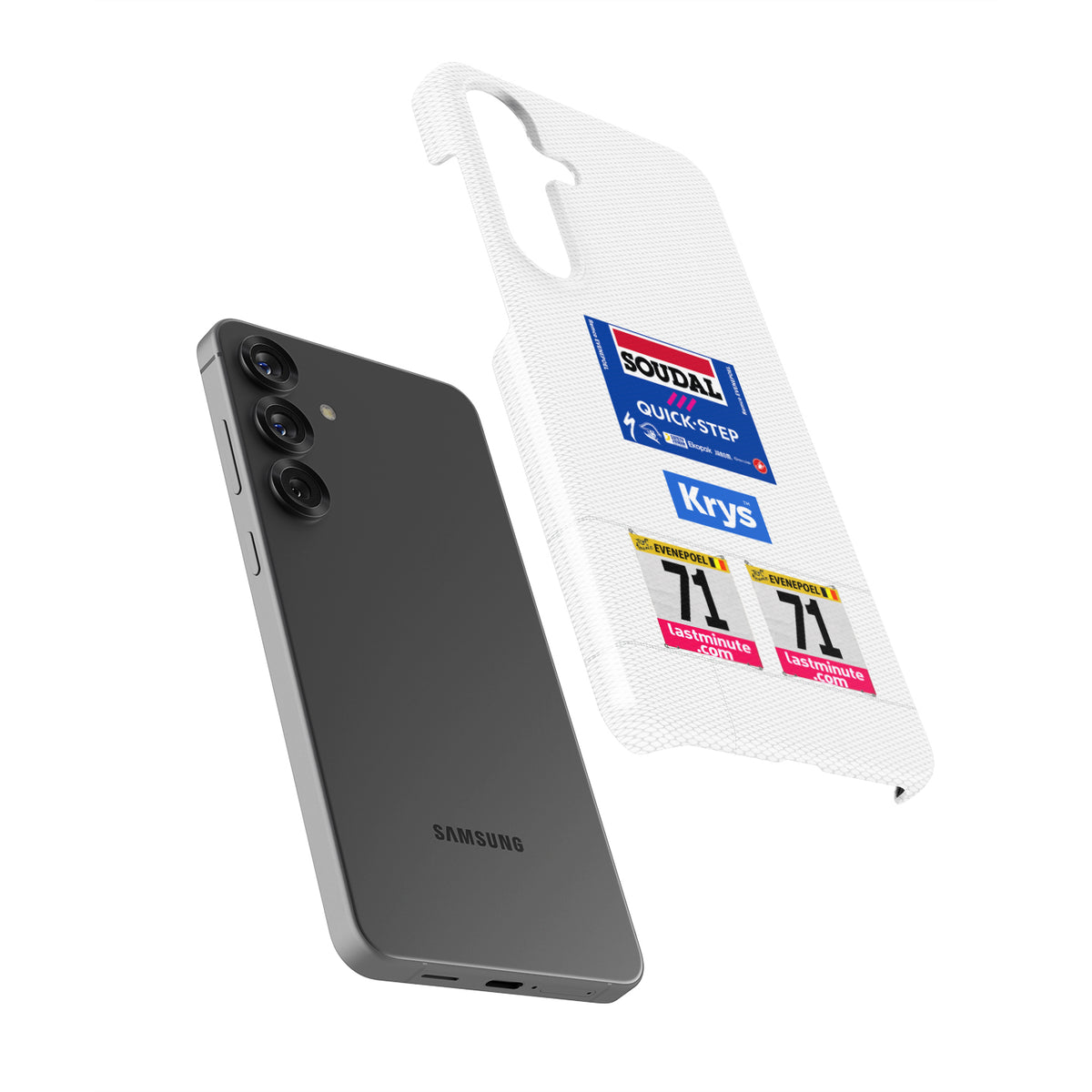Remco Evenepoel White Jersey Phone Case: Style Meets Protection
