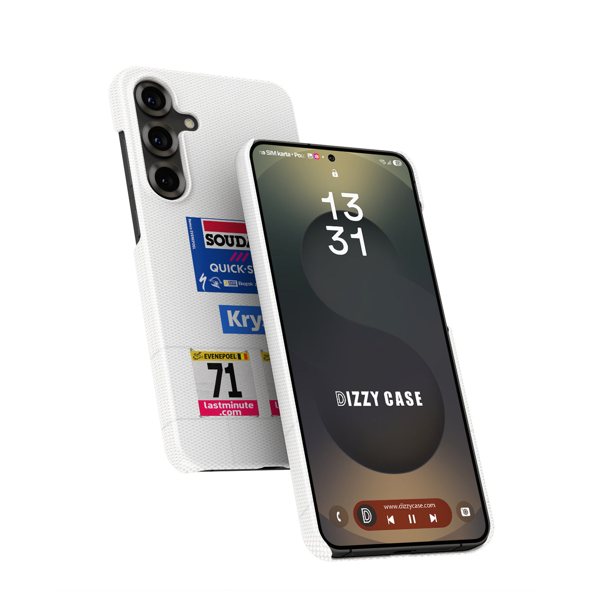 Remco Evenepoel White Jersey Phone Case: Style Meets Protection