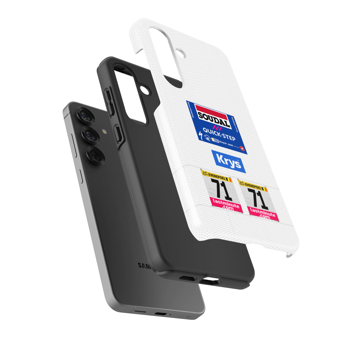 Remco Evenepoel White Jersey Phone Case: Style Meets Protection