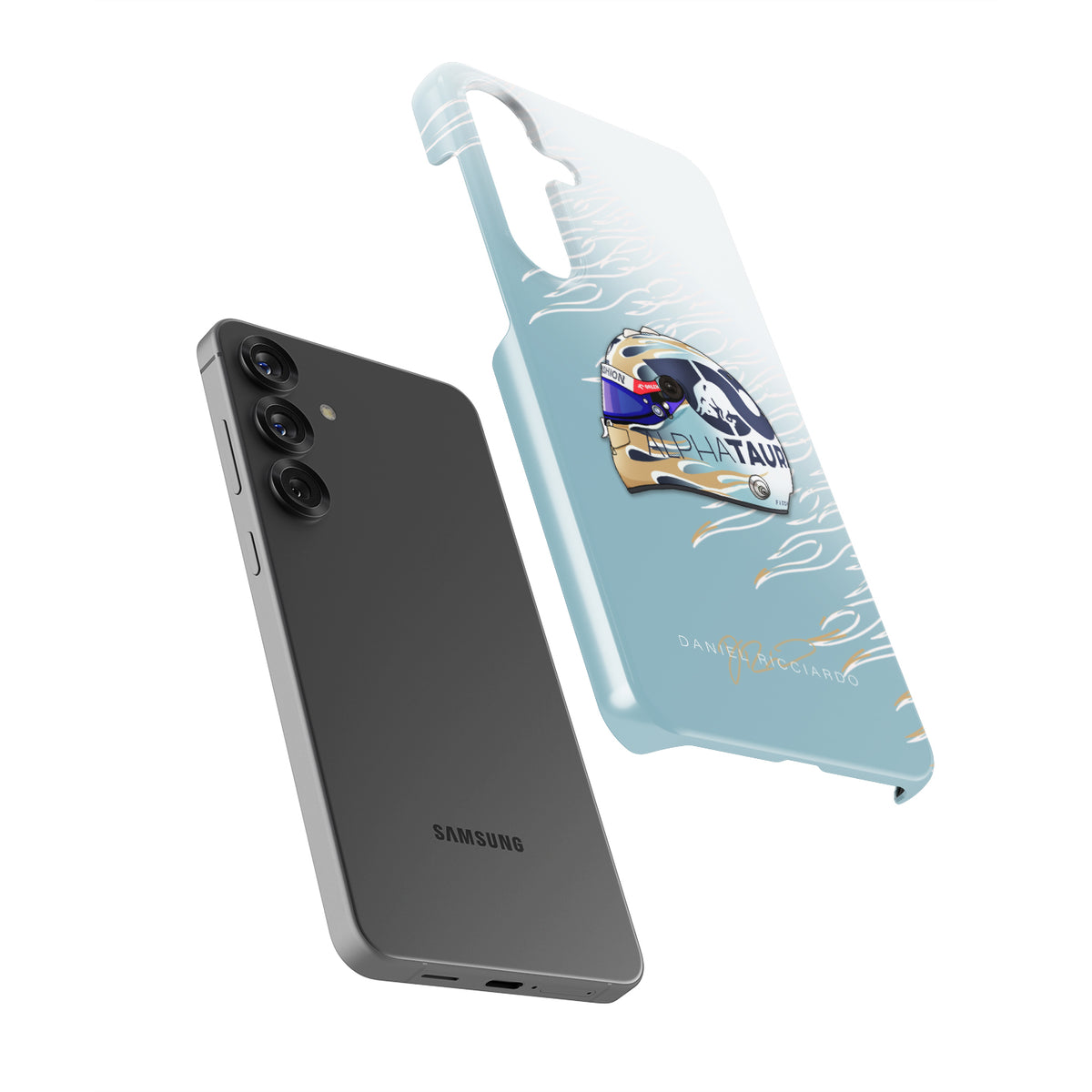 Ricciardo’s 2023 Helmet Design for Samsung Galaxy