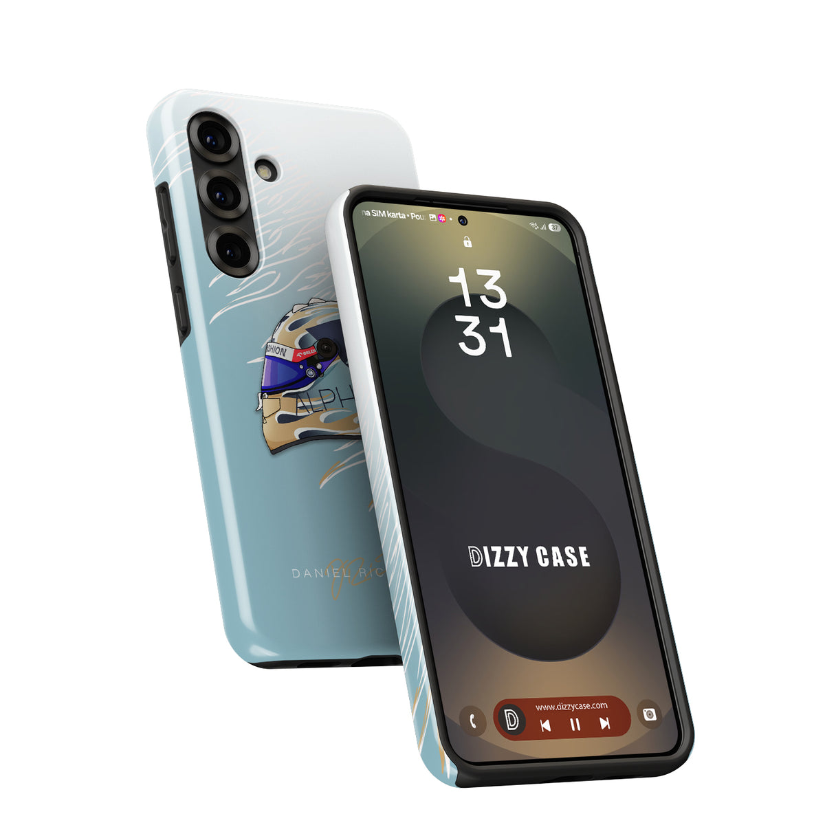 Ricciardo’s 2023 Helmet Design for Samsung Galaxy