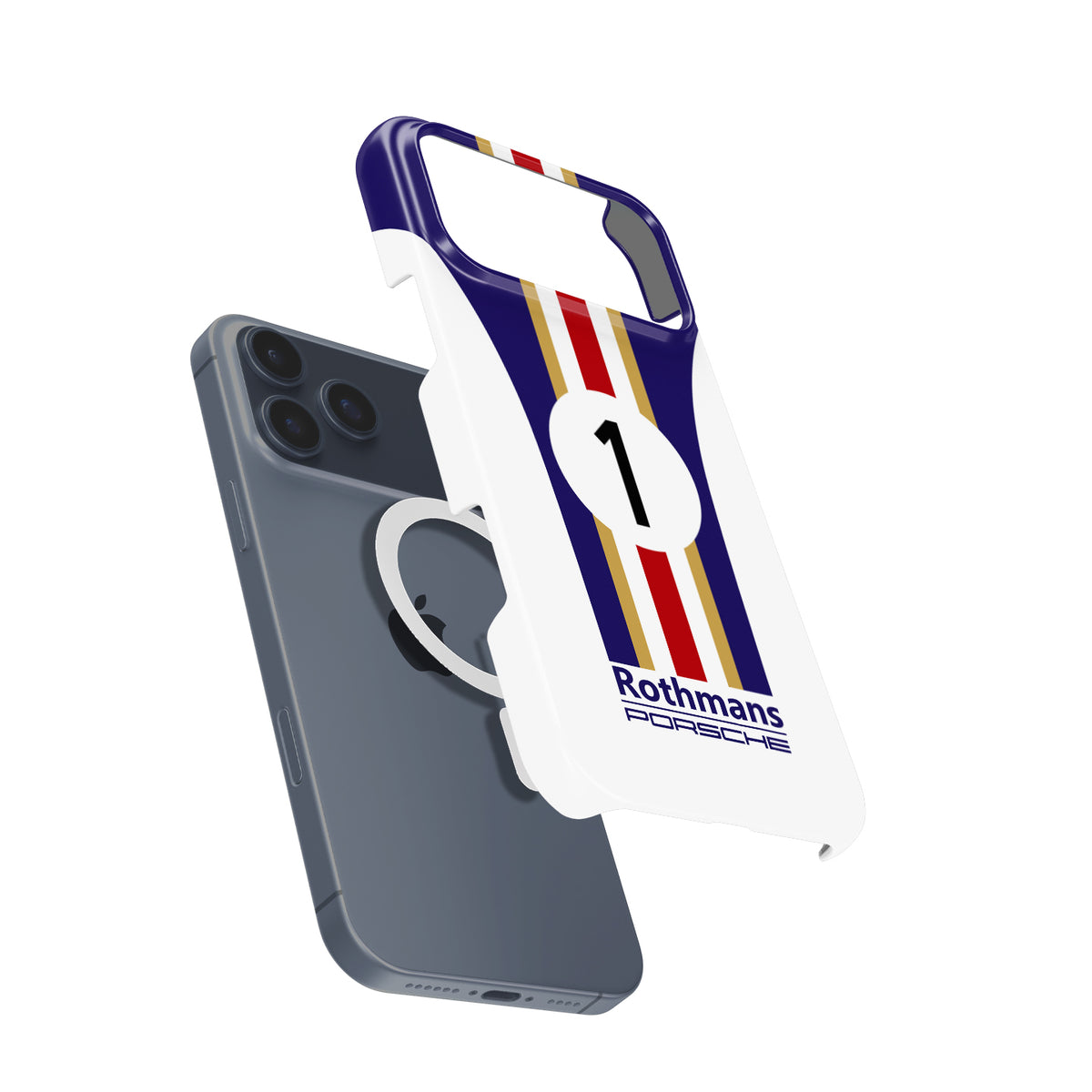 Rothmans Porsche 956 Le Mans Livery Phone Case: Timeless Racing Style