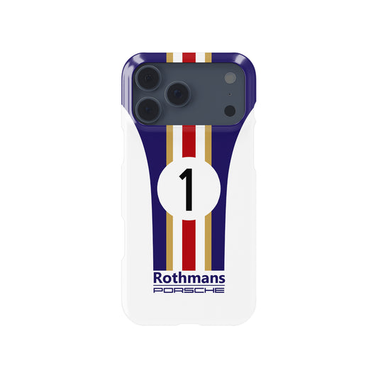 Rothmans Porsche 956 Le Mans Livery Phone Case: Timeless Racing Style