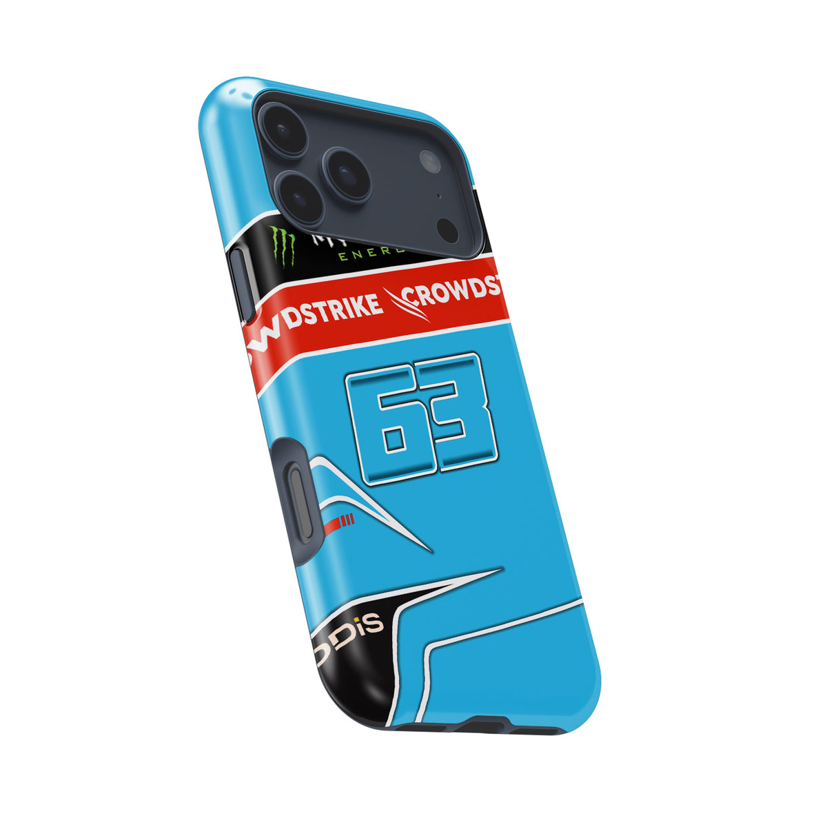 George Russell GR63 Helmet Phone Case – F1 Fan Must-Have!