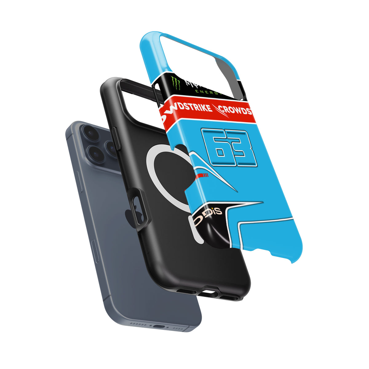 George Russell GR63 Helmet Phone Case – F1 Fan Must-Have!