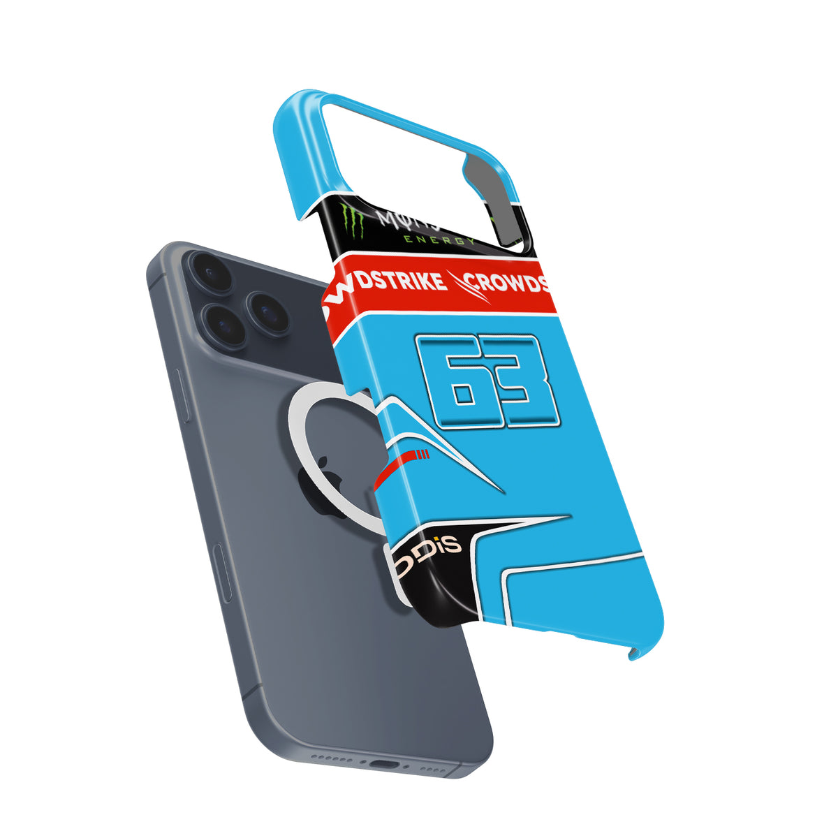 George Russell GR63 Helmet Phone Case – F1 Fan Must-Have!