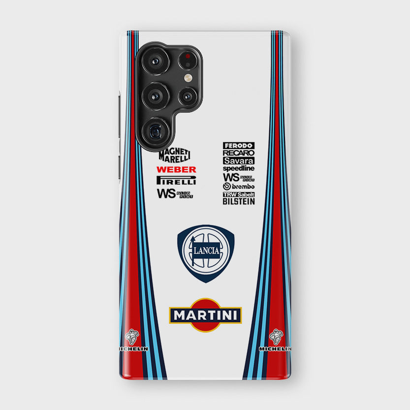 1990 Lancia Delta HF Integrale Group A Martini livery by Google Phone Case