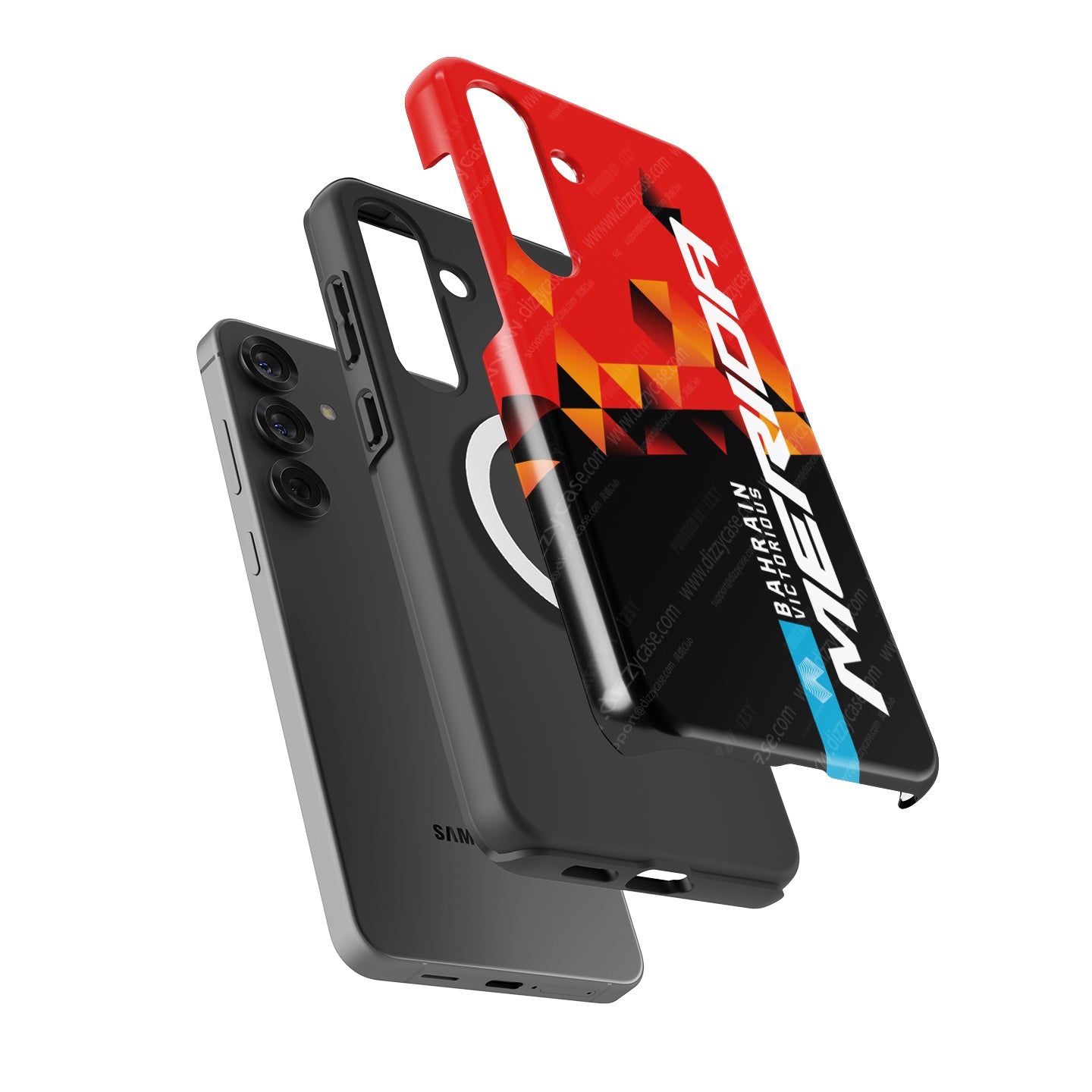 Camiseta de ciclismo BAHRAIN VICTORIOUS MERIDA, librea para funda de teléfono SAMSUNG, 2022