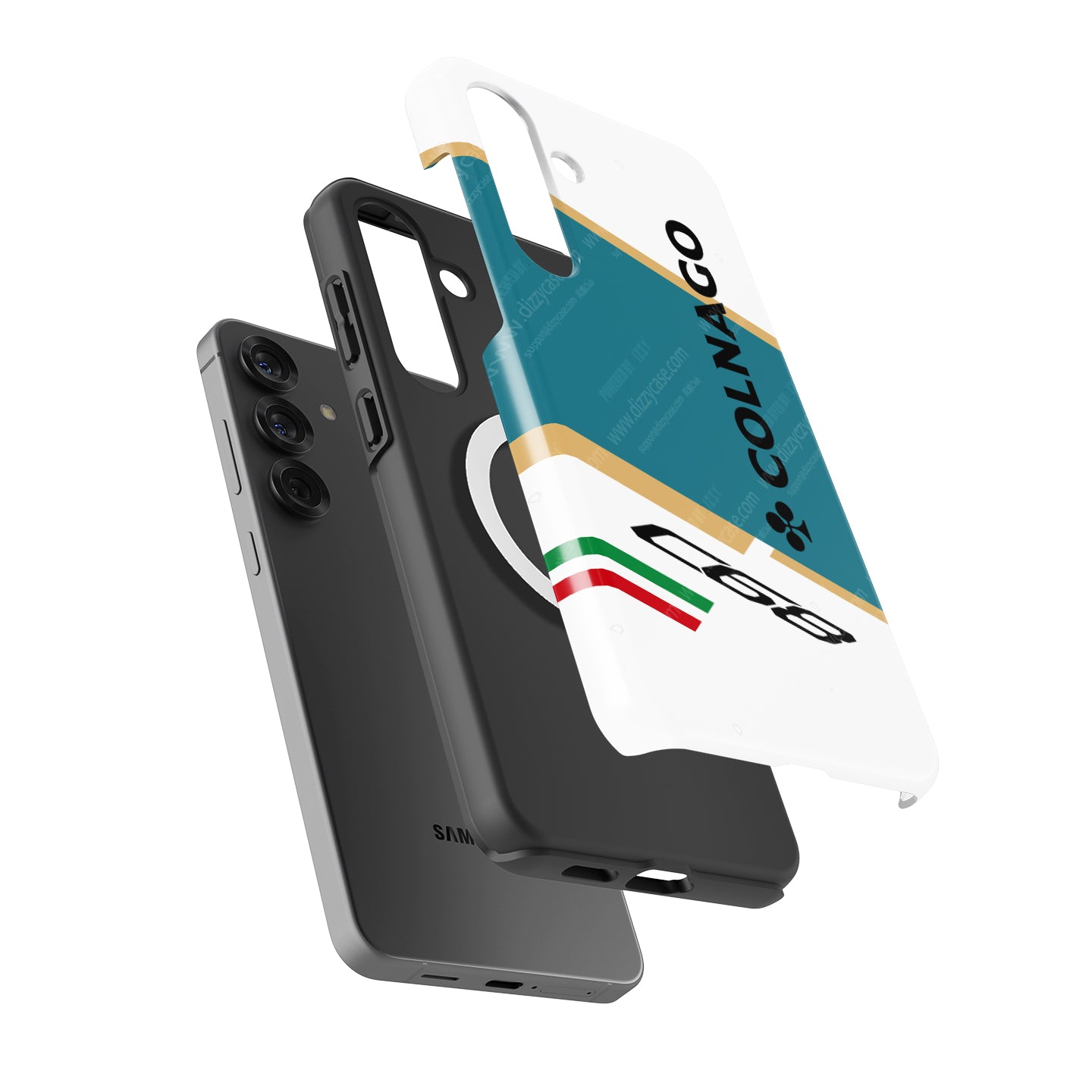 Coque de téléphone Tadej Pogacar 2024 Giro d'Italia en maillot rose par DIZZY