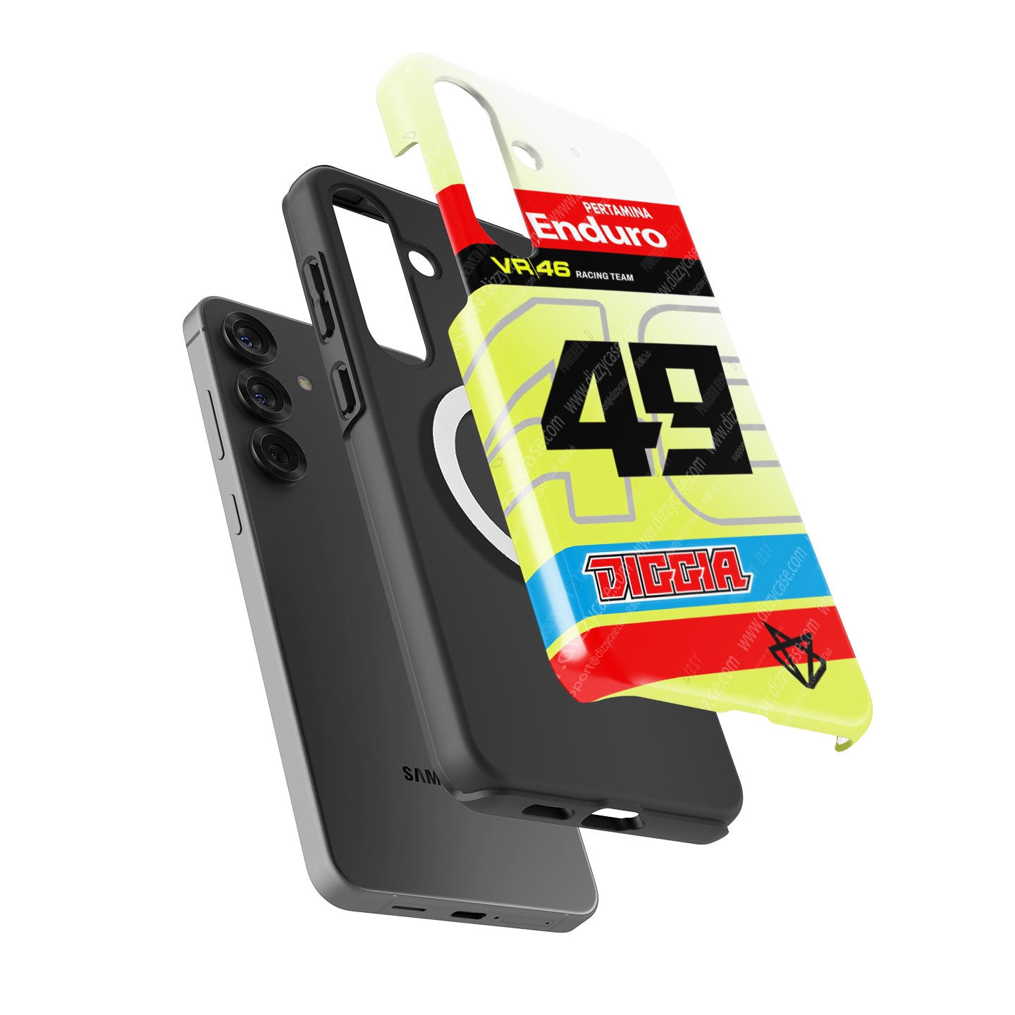 Diggia 49 Neon Racing Livery - Samsung Galaxy Case