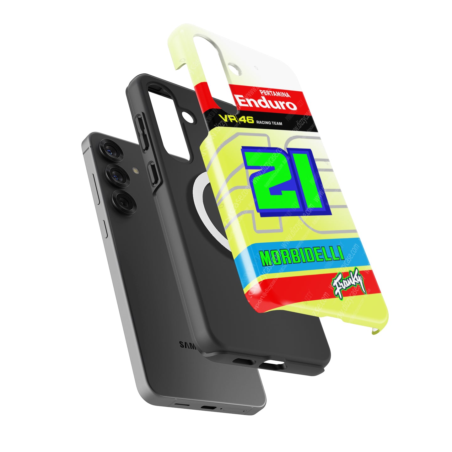 Franky Morbidelli #21 Neon Racing Case - Samsung Galaxy