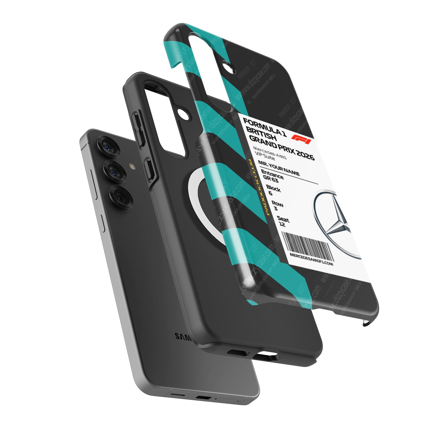 Custom Mercedes VIP Pass Samsung Galaxy Case