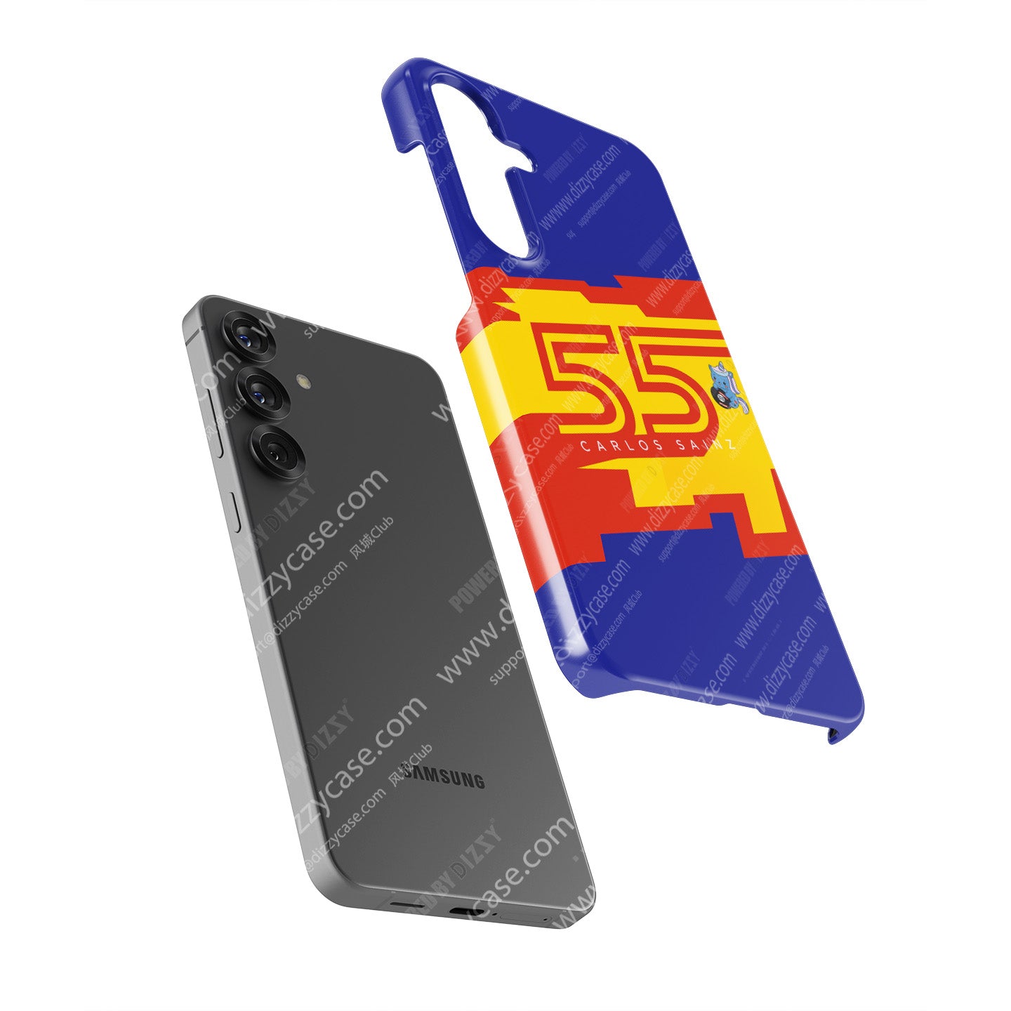 Carlos Sainz 2025 Williams Helmet Edition Phone Case – Spanish Spirit Design for Samsung Galaxy