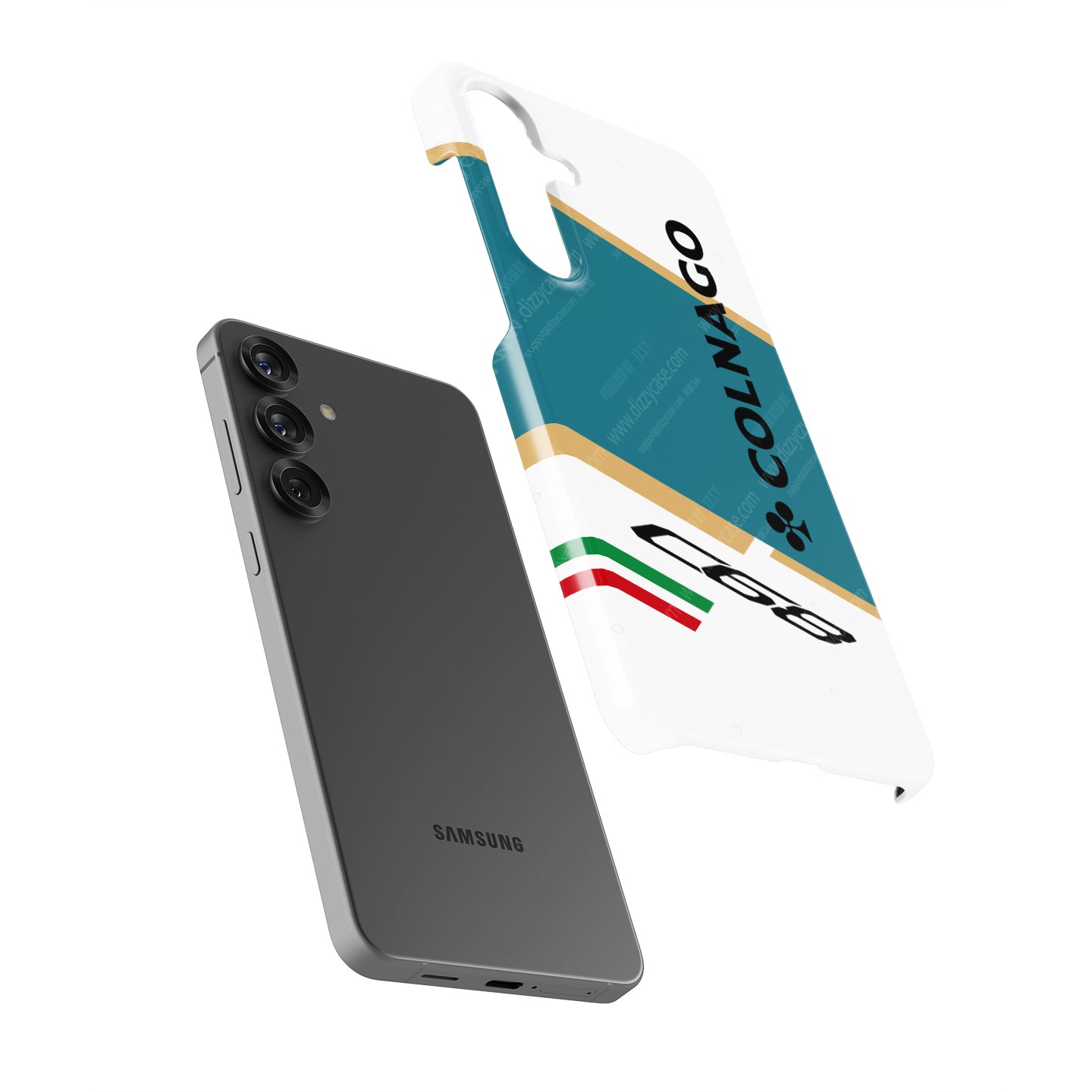 Coque de téléphone Tadej Pogacar 2024 Giro d'Italia en maillot rose par DIZZY