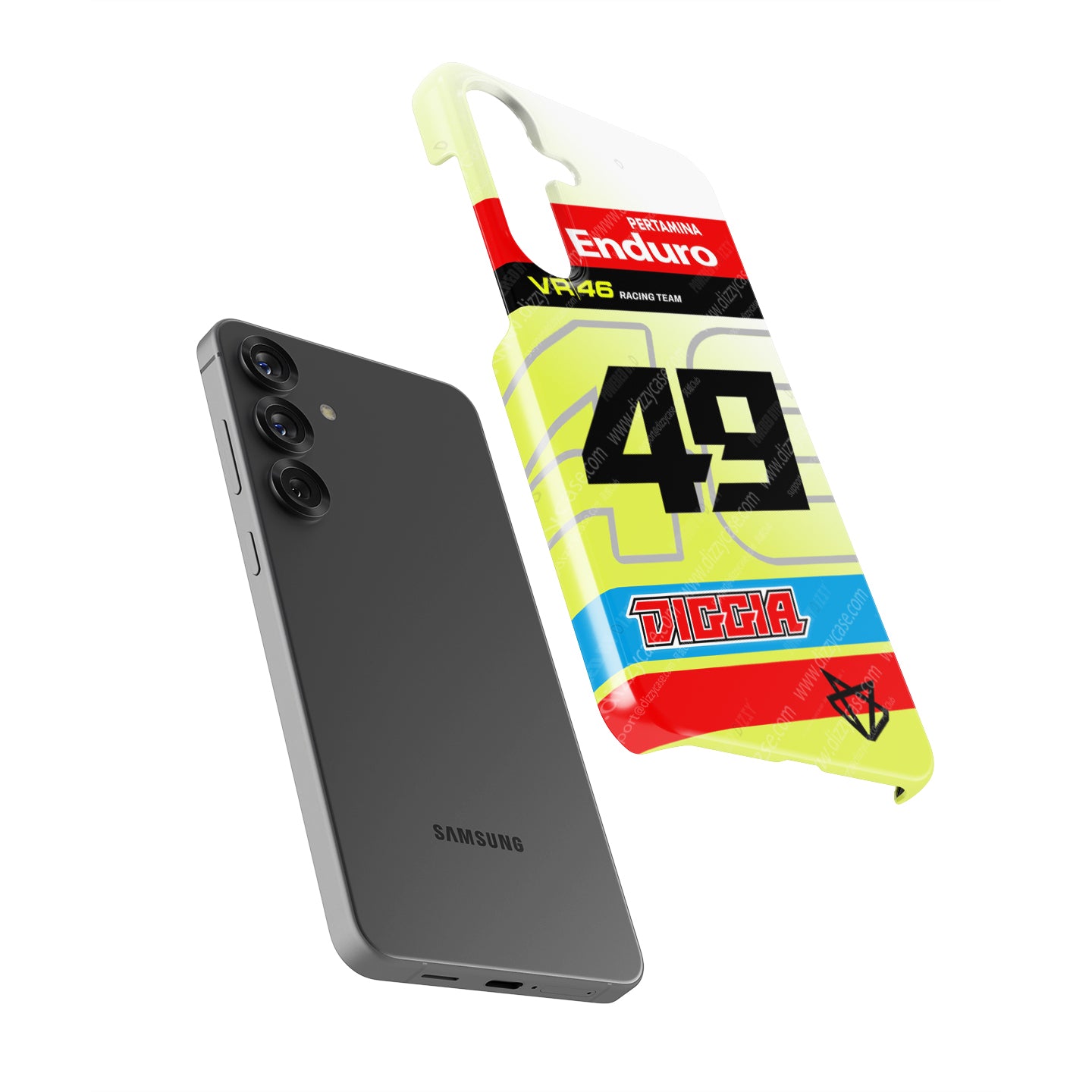 Diggia 49 Neon Racing Livery - Samsung Galaxy Case