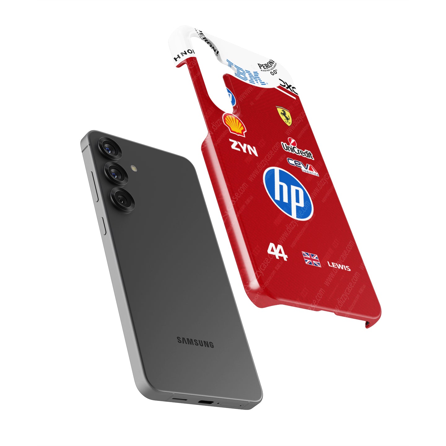 Lewis Hamilton 2026 Red Driver Suit Livery - Samsung Galaxy Case