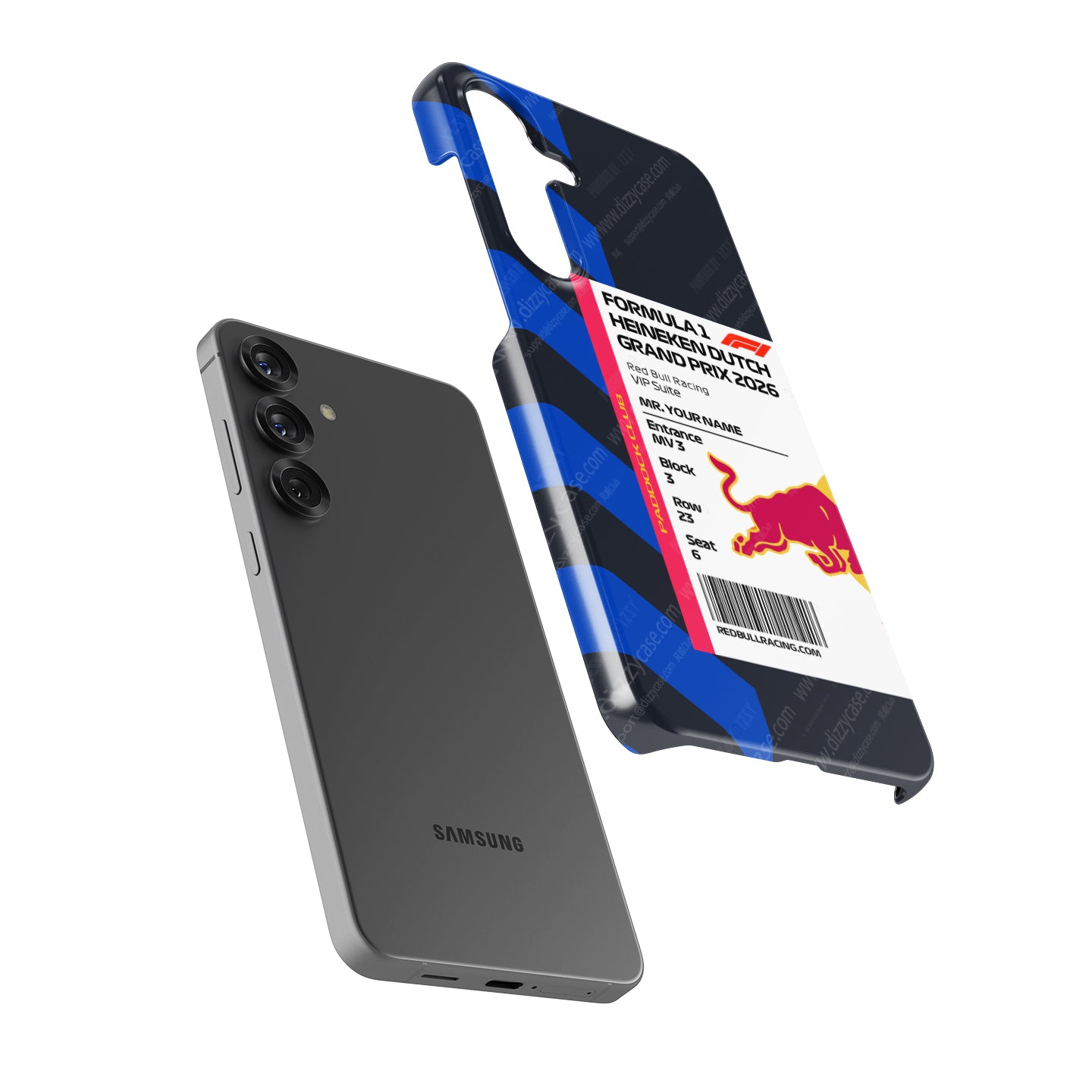 Custom Red Bull VIP Pass Samsung Galaxy Case