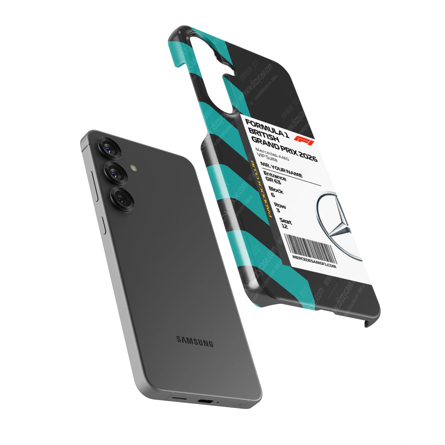 Custom Mercedes VIP Pass Samsung Galaxy Case