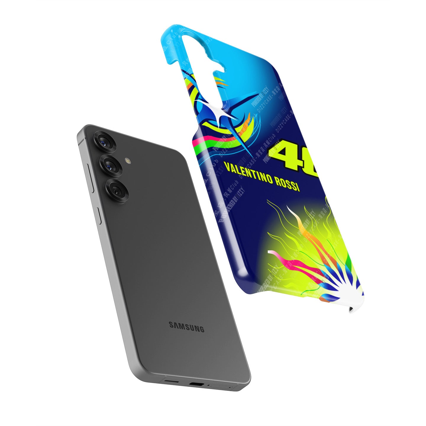 Valentino Rossi 2025 WEC Helmet Phone Case – Le Mans 24H BMW M Motorsport for Samsung