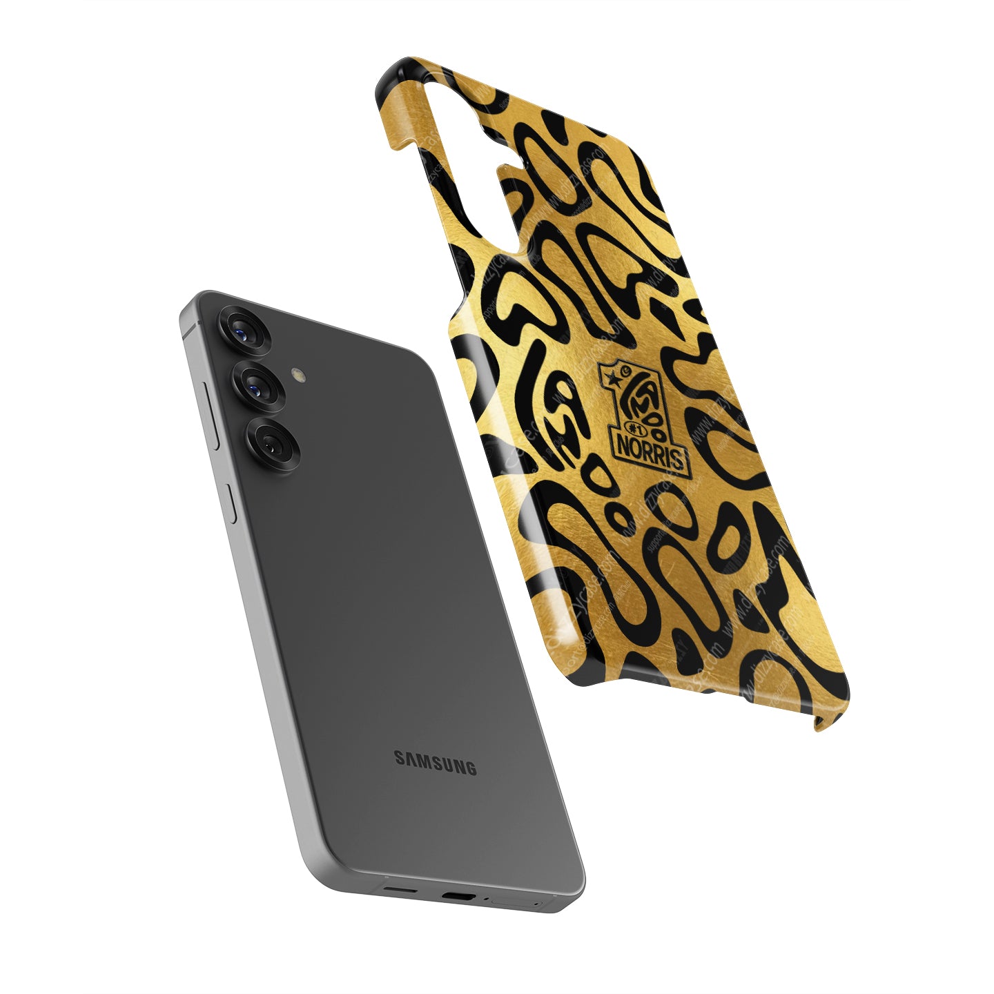 Lando Norris LN1 Black Gold Livery - Samsung Galaxy Case