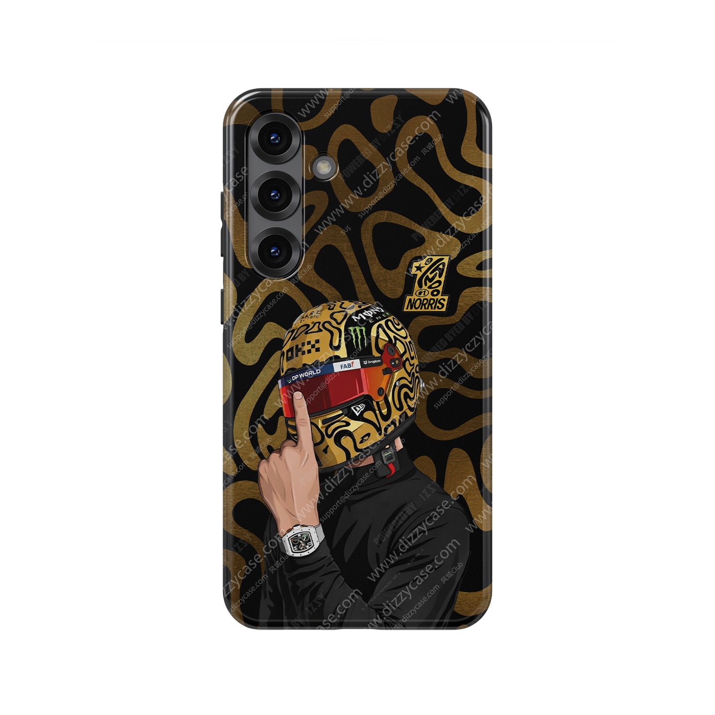 The WDC Tribute: Norris 2025 Champion Cover for Samsung