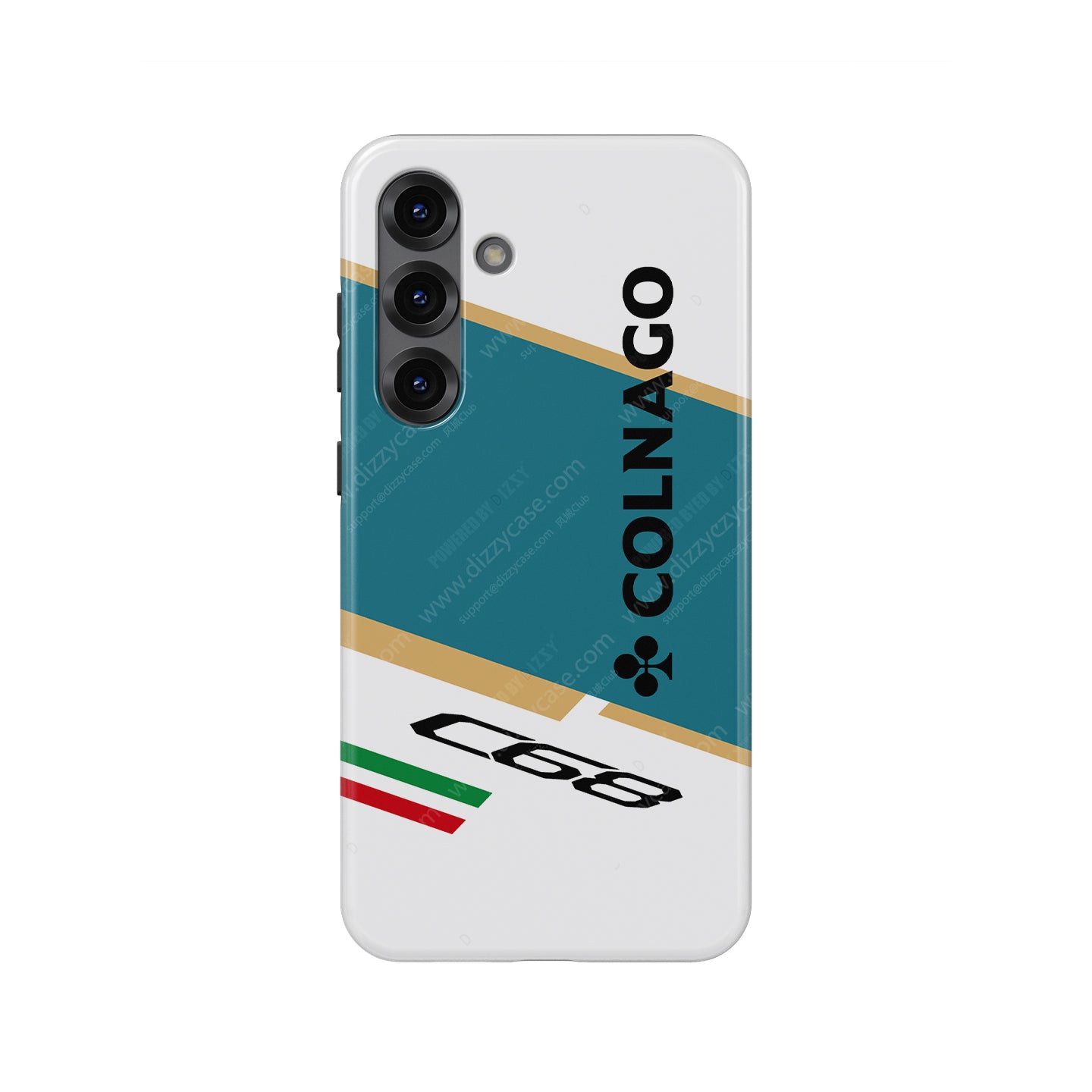 Coque de téléphone Tadej Pogacar 2024 Giro d'Italia en maillot rose par DIZZY