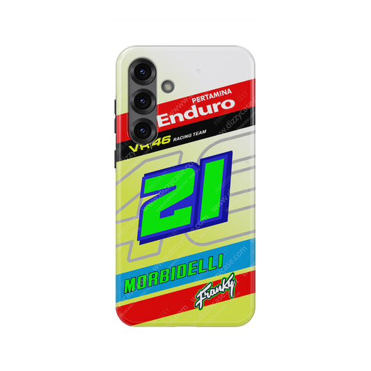 Franky Morbidelli #21 Neon Racing Case - Samsung Galaxy