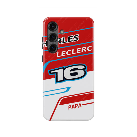 Charles Leclerc #16 Helmet Special - Samsung Galaxy S26 Case