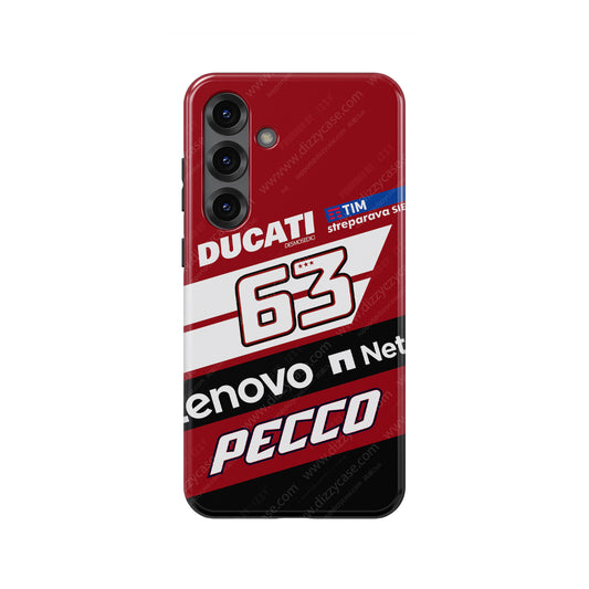 Pecco Bagnaia #63 Ducati Design - Samsung Galaxy Case